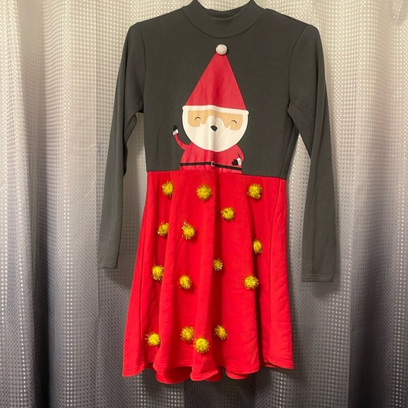 CHRISTMAS SWEATER DRESS - Picture 1 of 3